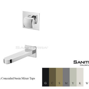 15112017A-concealed basin Mixer faucet King