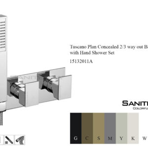 15132011A-concealed bath mixer 2-3 way tuscano Plan